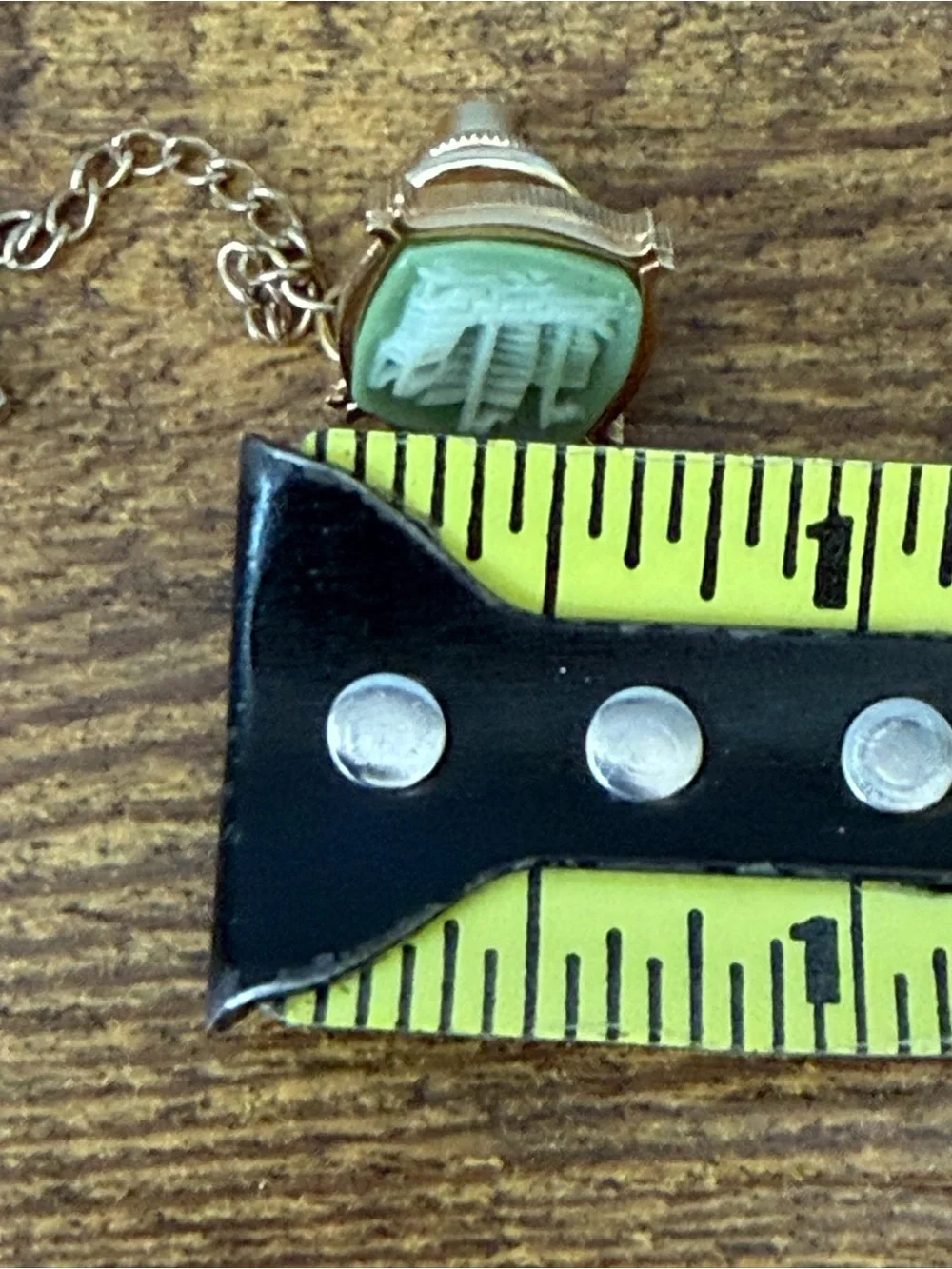 Vintage Swank Arts Of The World Chinese Junk Ship Cufflinks Tie Tack Set